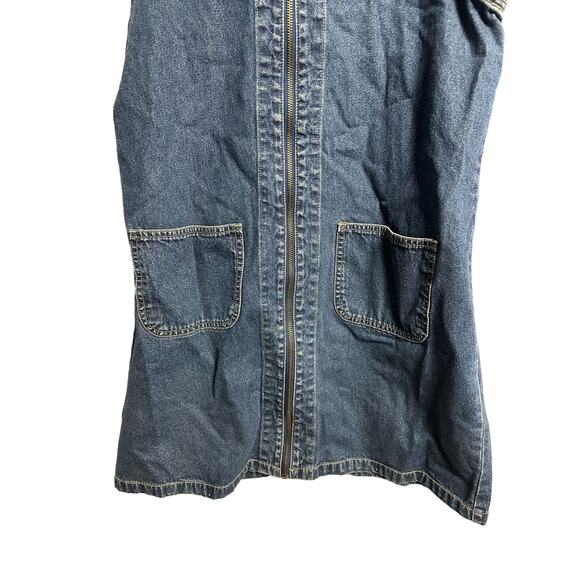 Vintage Denim Jean Dress - Picture 2 of 5